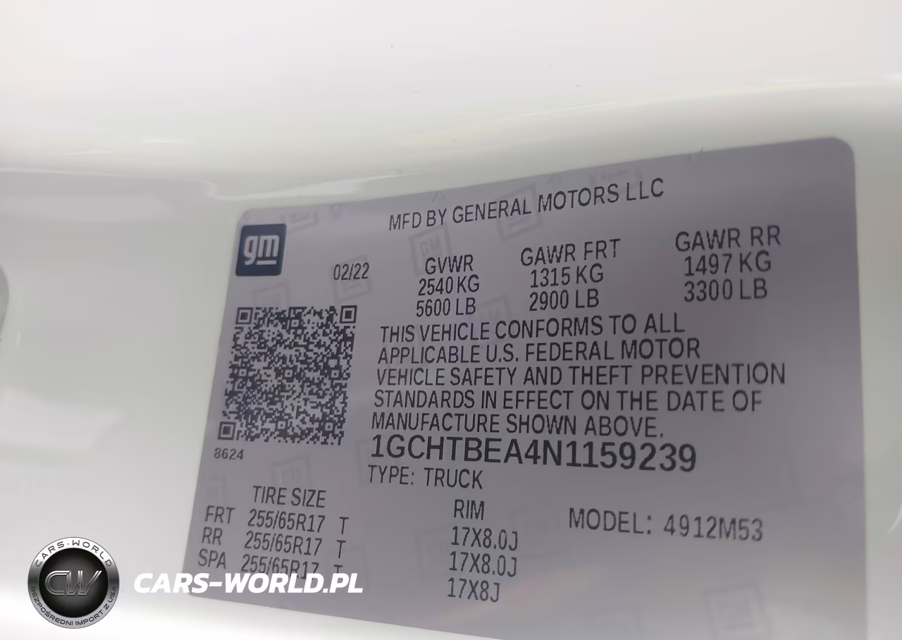 2022 Chevrolet Colorado 4Wd Long Box Wt VIN:1GCHTBEA4N1159239 - 9