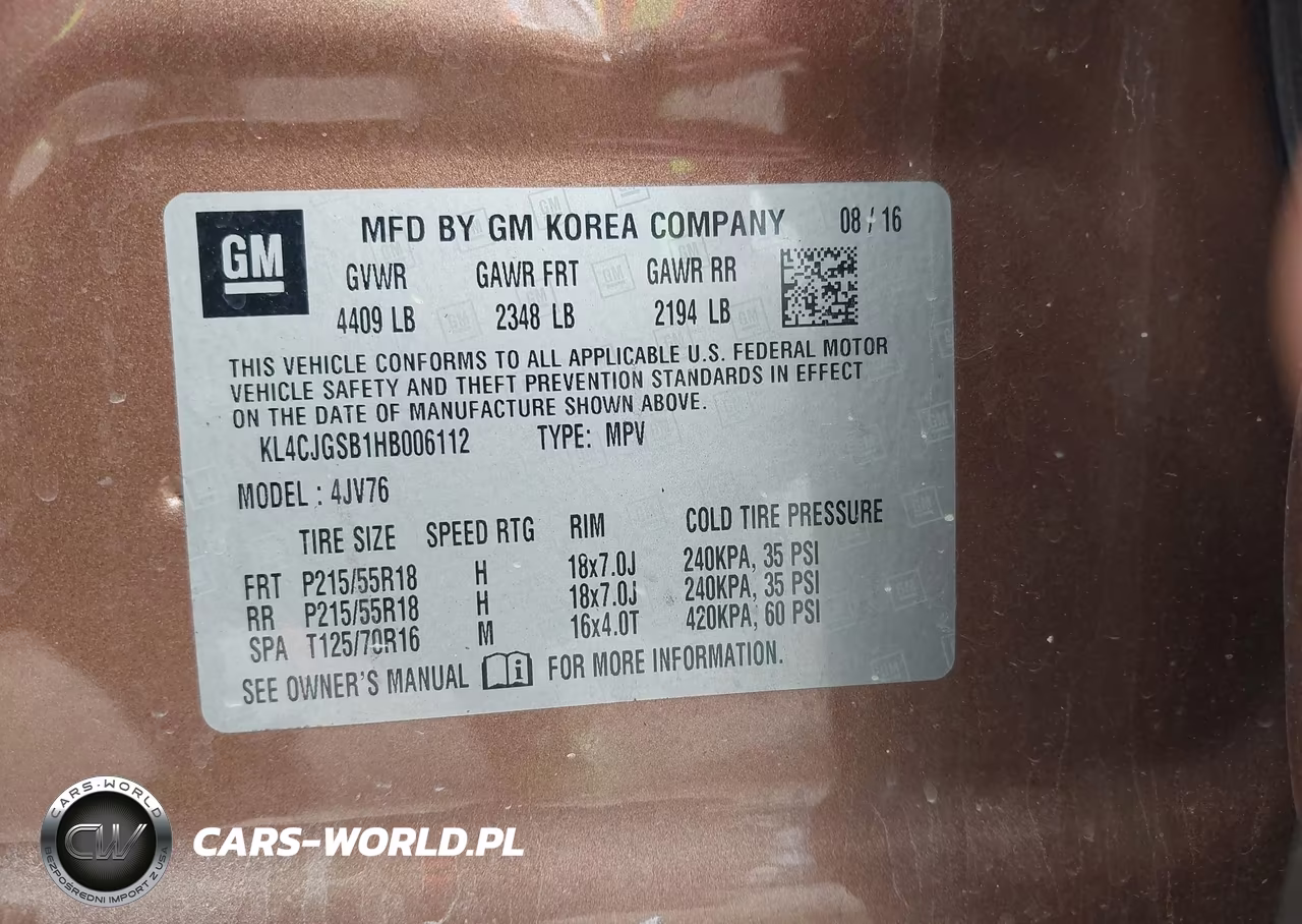 2017 Buick Encore Essence VIN:KL4CJGSB1HB006112 - 9