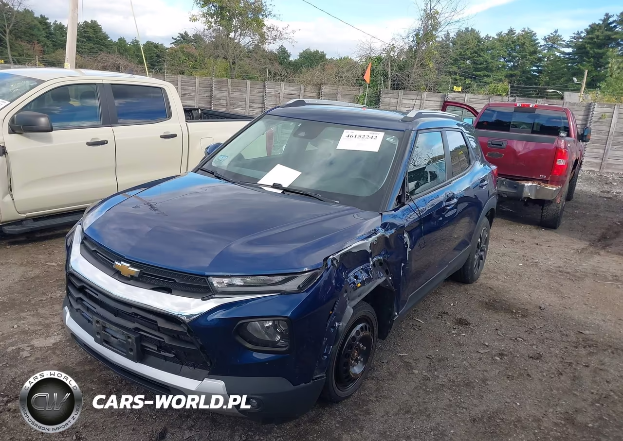 2022 Chevrolet Trailblazer Lt VIN:KL79MRSL6NB021371 - 2
