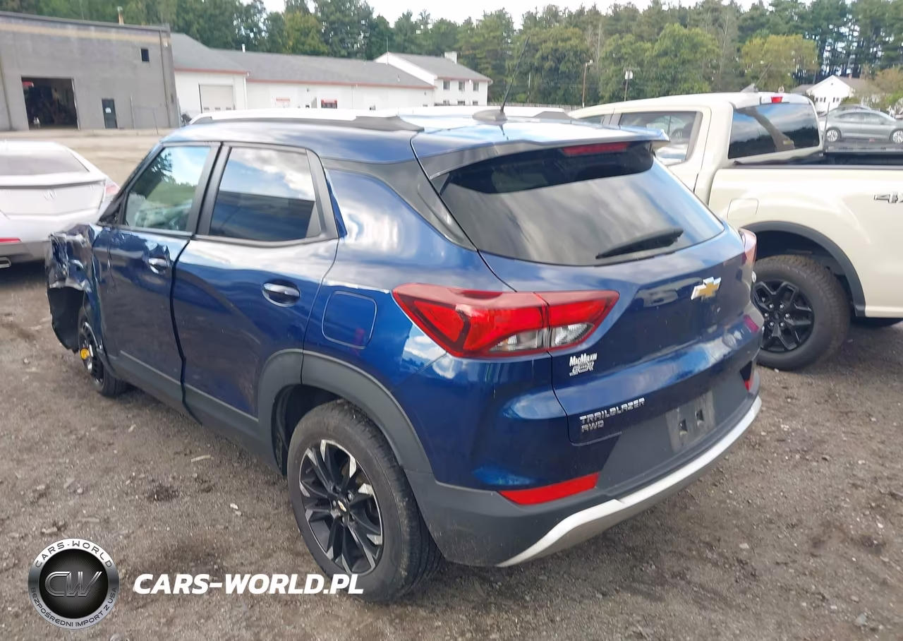 2022 Chevrolet Trailblazer Lt VIN:KL79MRSL6NB021371 - 3