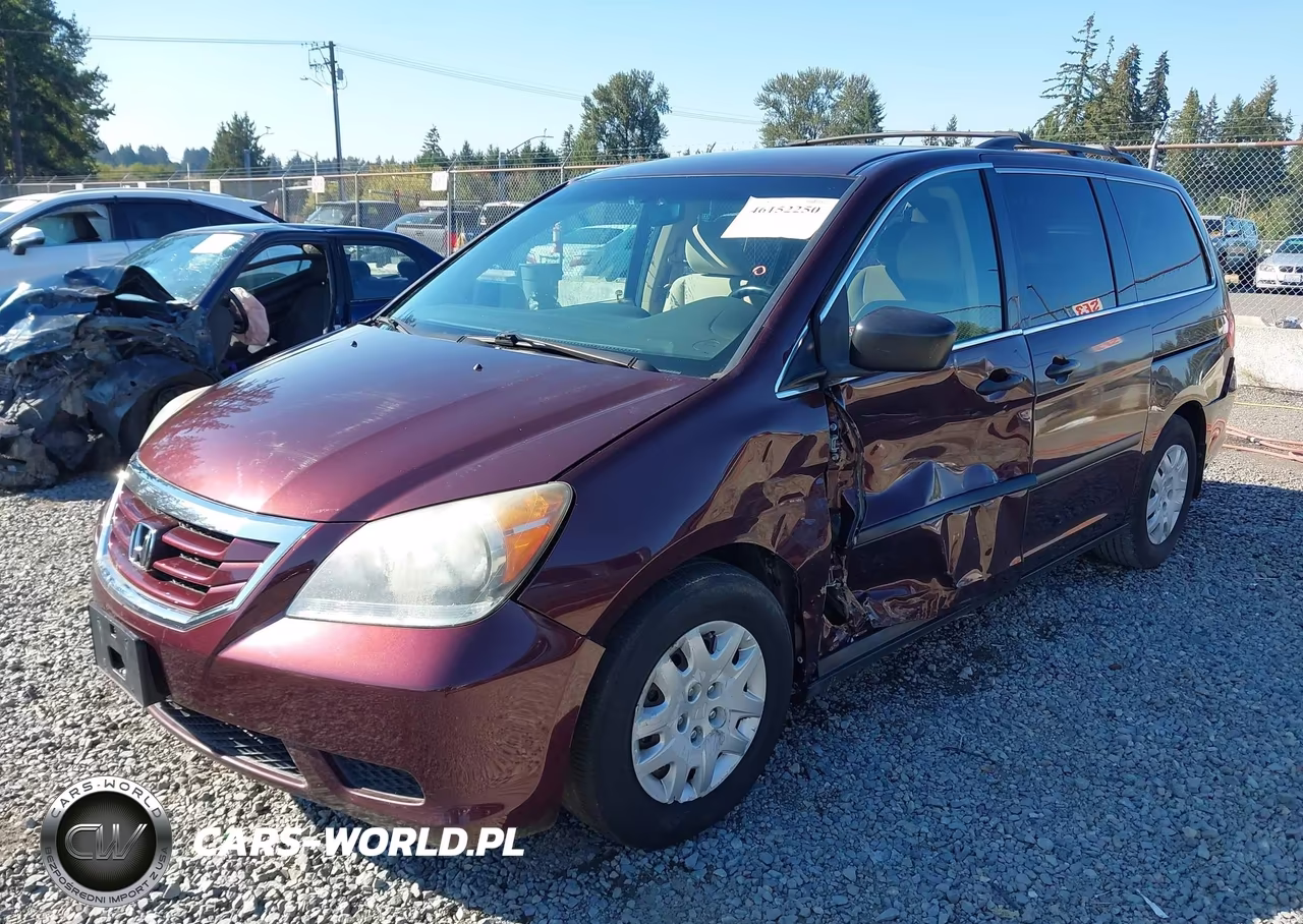 2008 Honda Odyssey Lx VIN:5FNRL38258B088613 - 2