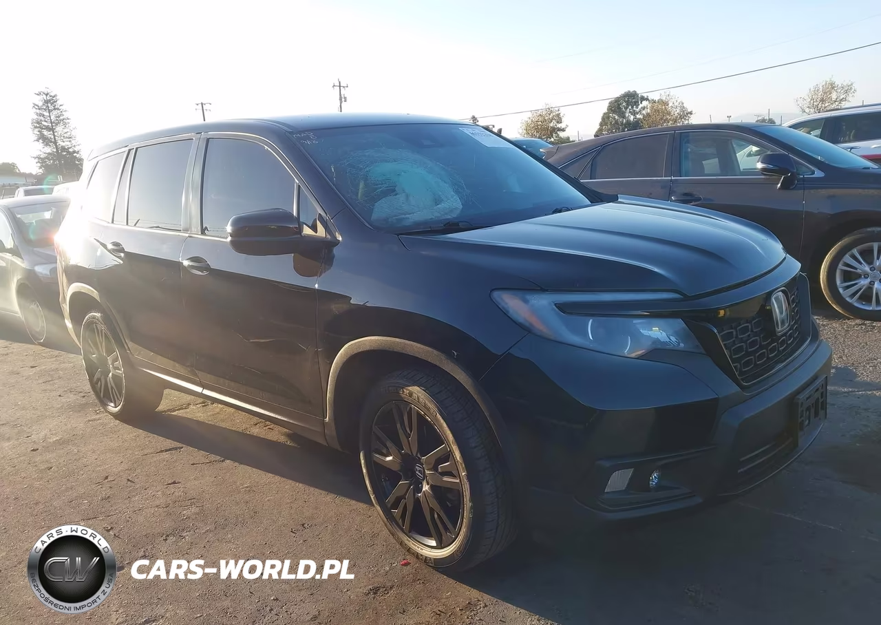 2021 Honda Passport Sport VIN:5FNYF8H29MB033088 - 1