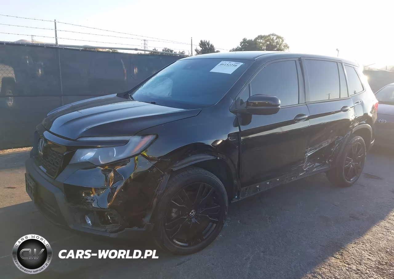 2021 Honda Passport Sport VIN:5FNYF8H29MB033088 - 2