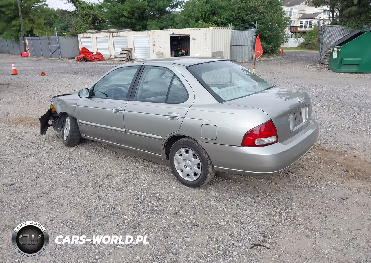 2002 Nissan Sentra Gxe VIN:3N1CB51D82L606421 - 3