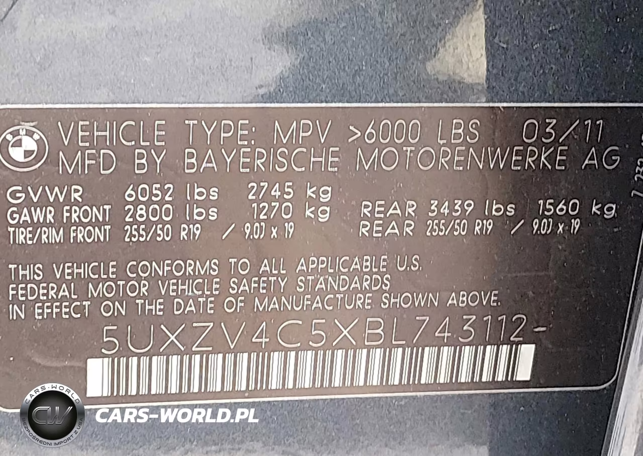 2011 BMW X5 xDrive35I-xDrive35I Premium-xDrive35I Sport Activity VIN:5UXZV4C5XBL743112 - 9