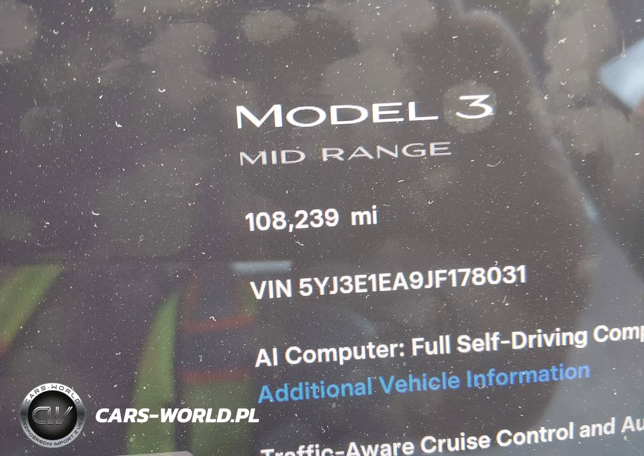 2018 Tesla Model 3 VIN:5YJ3E1EA9JF178031 - 15