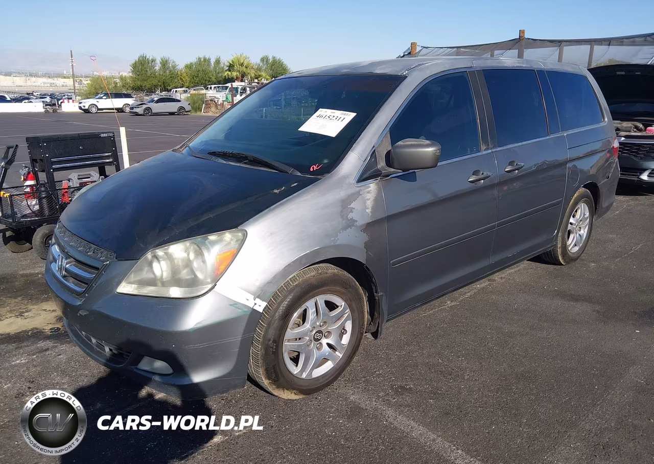 2007 Honda Odyssey Ex VIN:5FNRL38467B133476 - 2