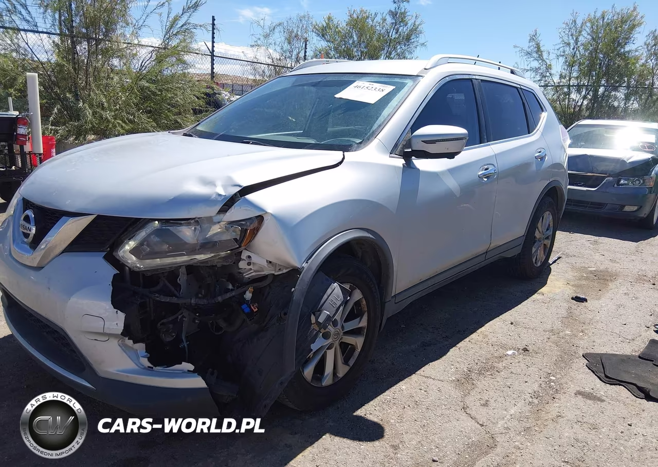 2016 Nissan Rogue Sv VIN:KNMAT2MT8GP627462 - 2