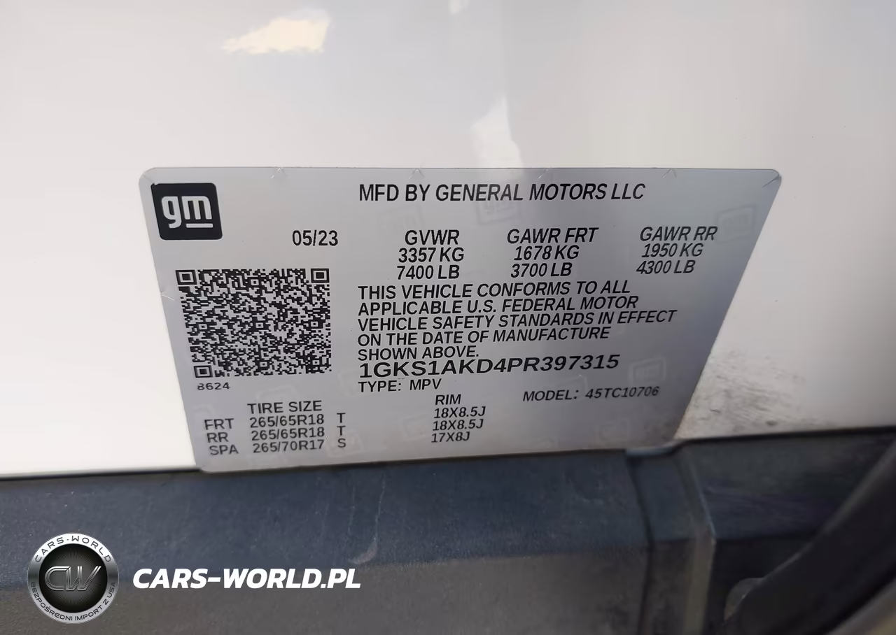 2023 GMC Yukon 2Wd Sle VIN:1GKS1AKD4PR397315 - 9