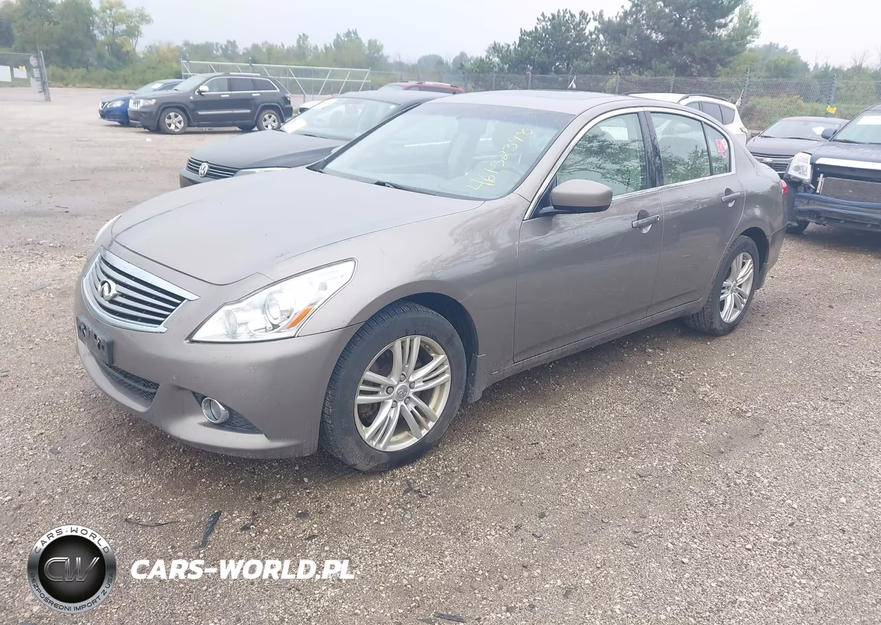 2011 Infiniti G37X VIN:JN1CV6AR9BM410325 - 2