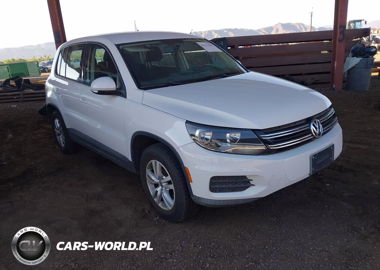 2012 Volkswagen Tiguan S VIN:WVGAV7AX3CW602947 - 1