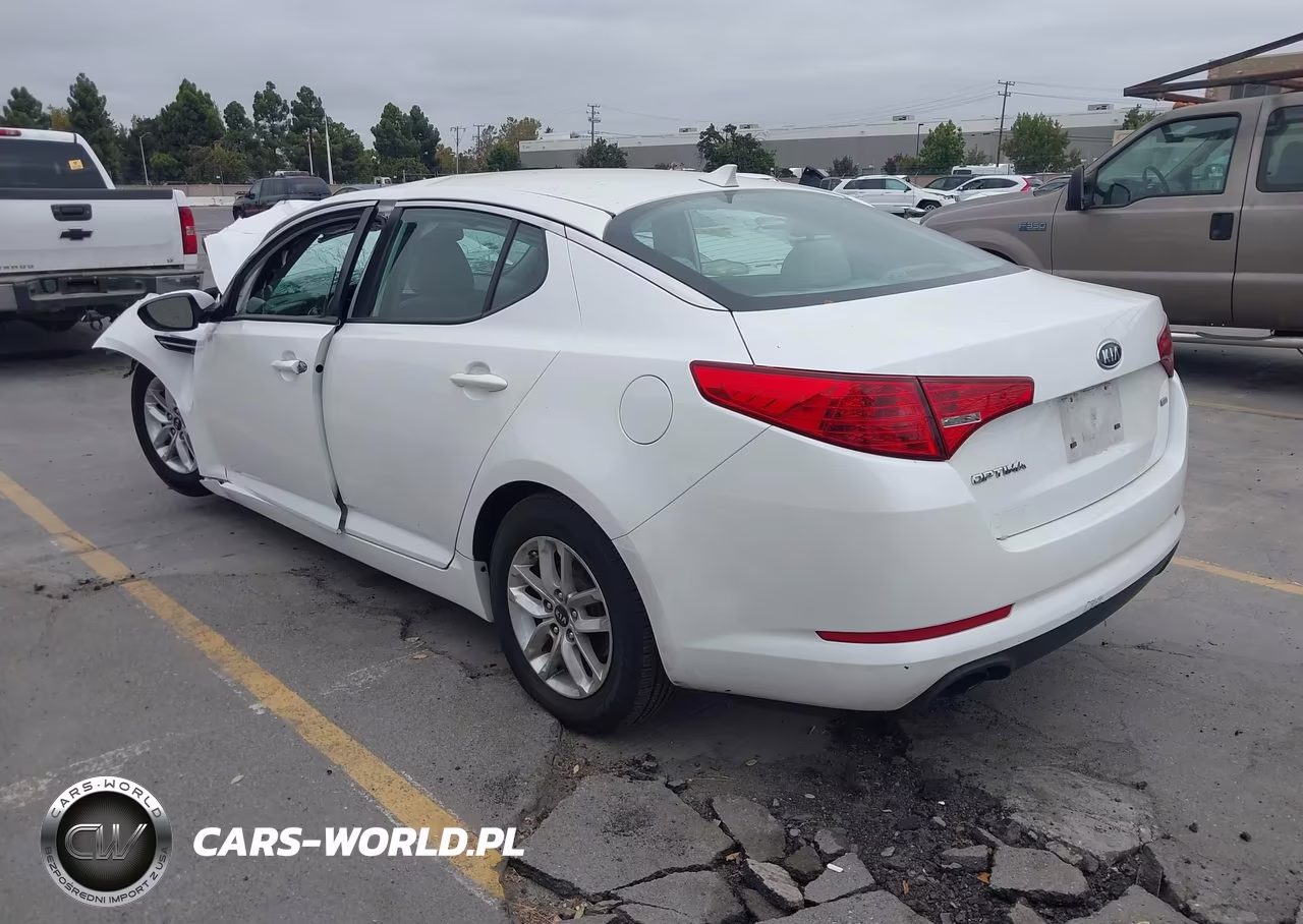 2011 Kia Optima Lx VIN:KNAGM4A78B5190011 - 3