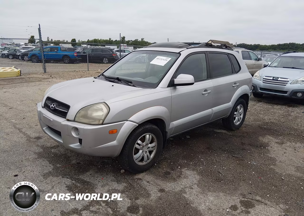 2007 Hyundai Tucson Limited-Se VIN:KM8JN72D07U588821 - 2