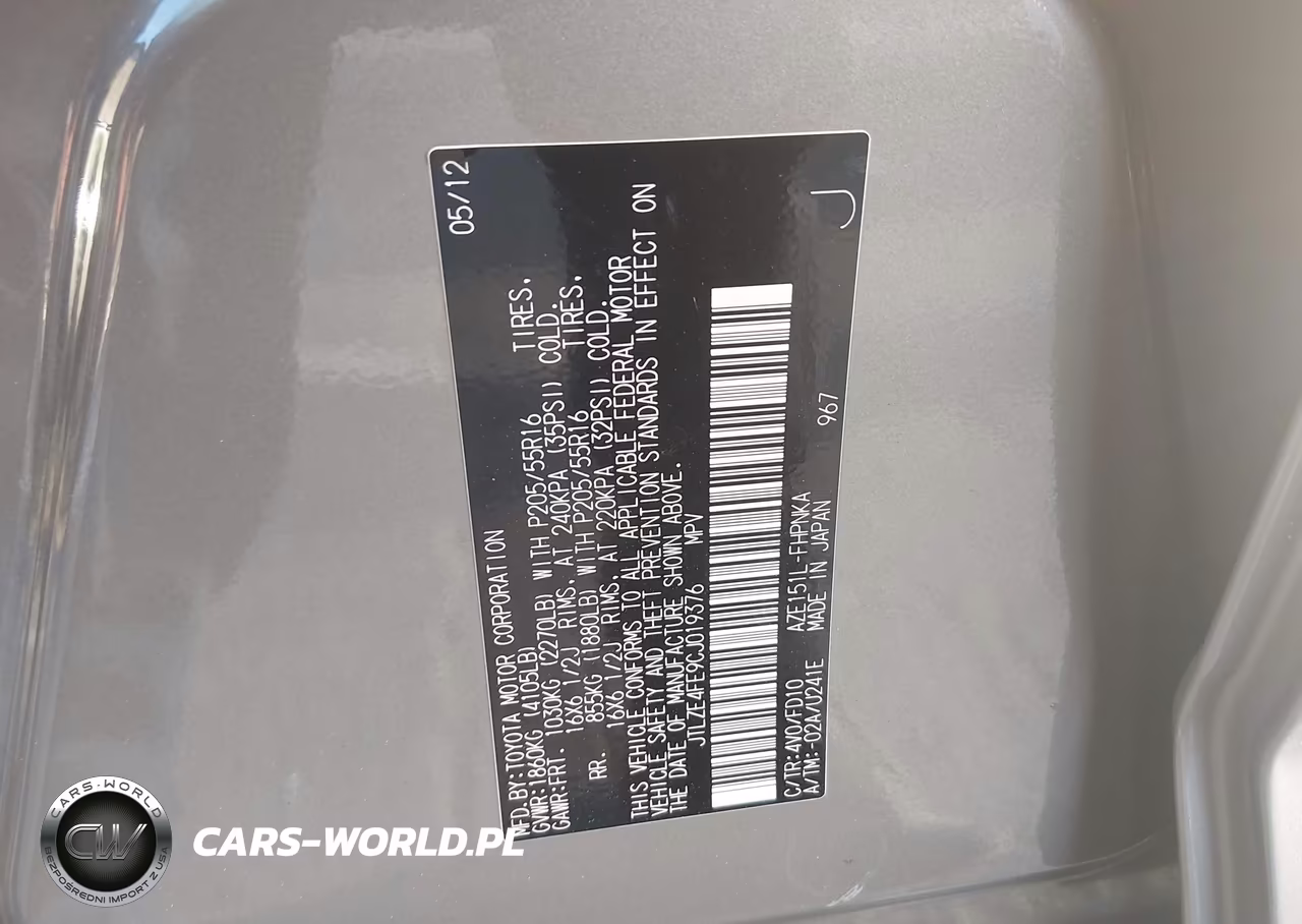 2012 Scion Xb VIN:JTLZE4FE9CJ019376 - 9