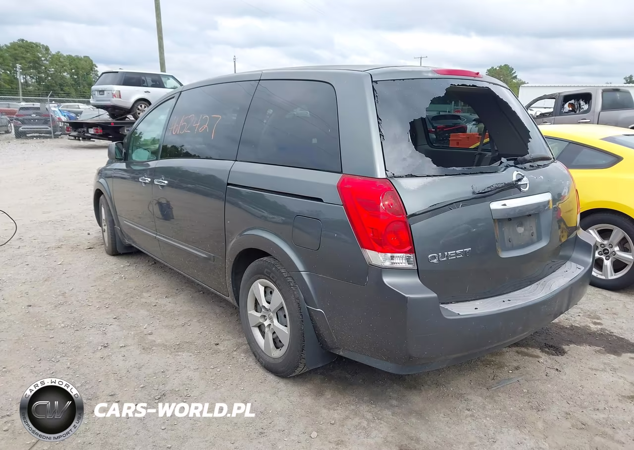 2007 Nissan Quest 3.5 VIN:5N1BV28U57N143452 - 3