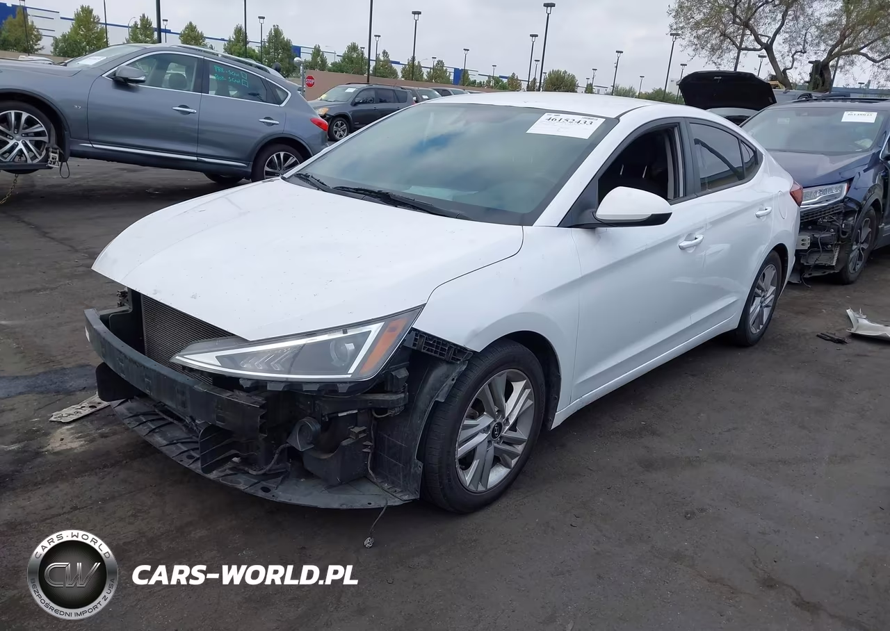 2020 Hyundai Elantra Sel VIN:5NPD84LF5LH542638 - 2