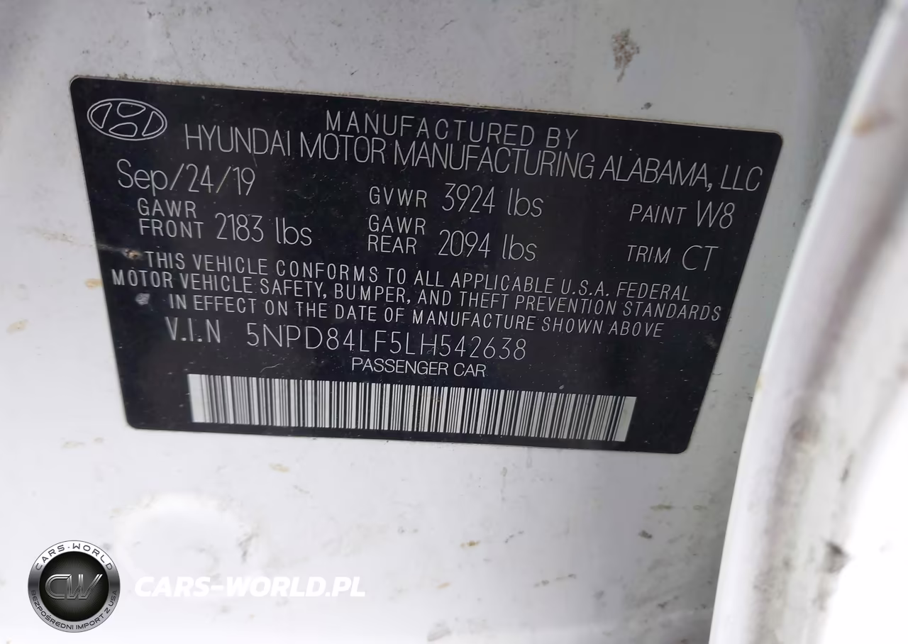 2020 Hyundai Elantra Sel VIN:5NPD84LF5LH542638 - 9