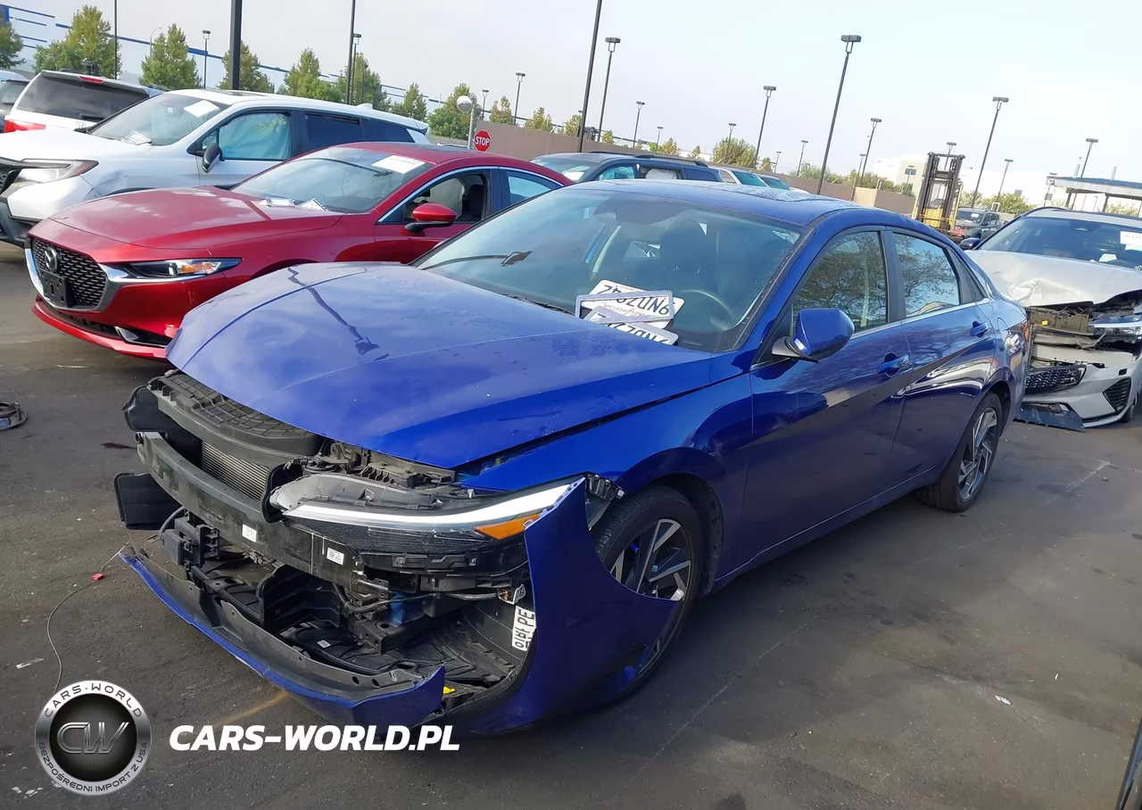 2024 Hyundai Elantra Sel VIN:KMHLS4DG4RU768314 - 14