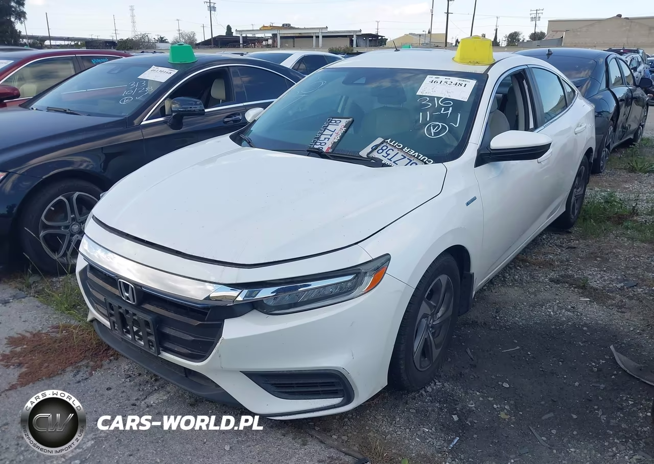 2019 Honda Insight Ex VIN:19XZE4F58KE025712 - 2