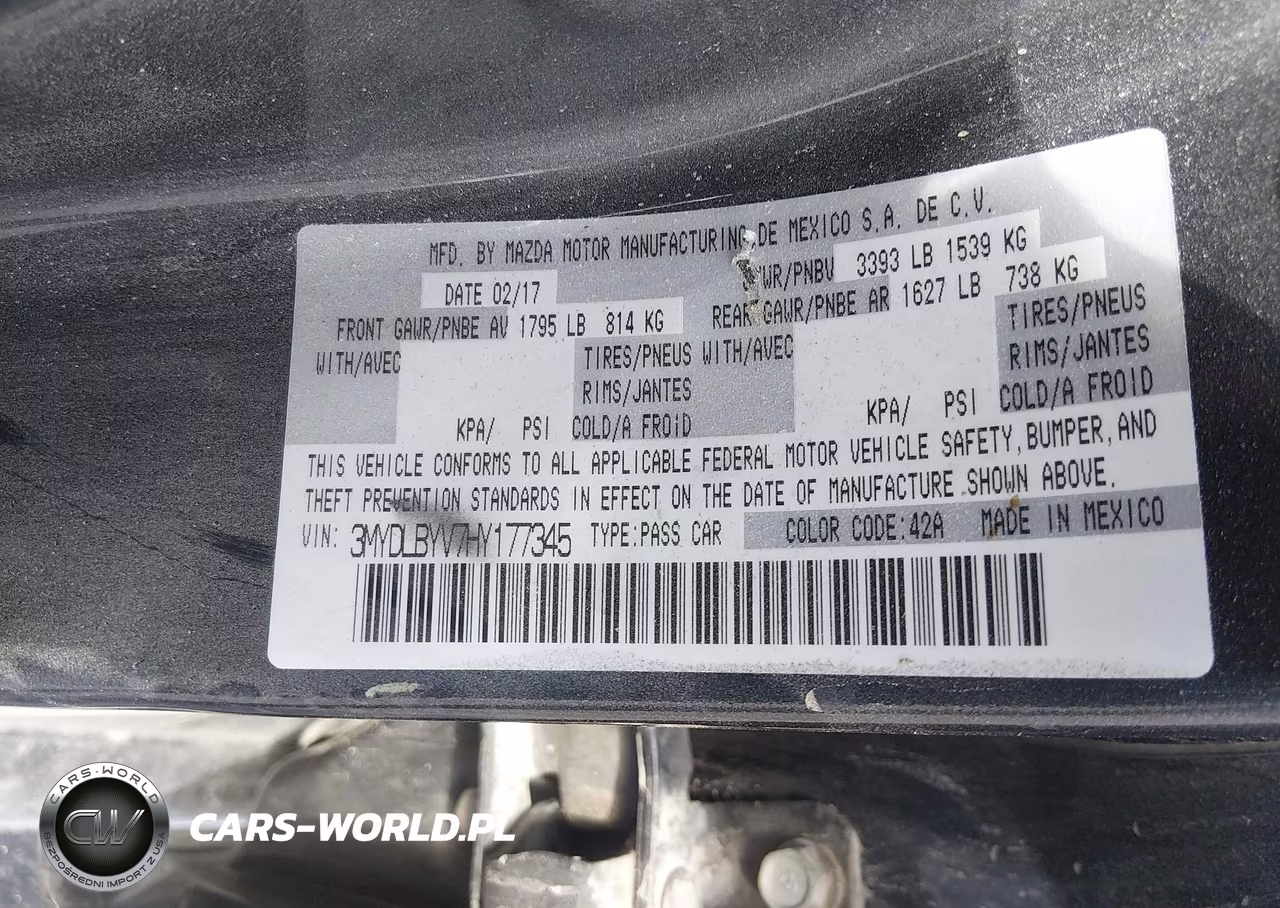 2017 Toyota Yaris Ia VIN:3MYDLBYV7HY177345 - 9