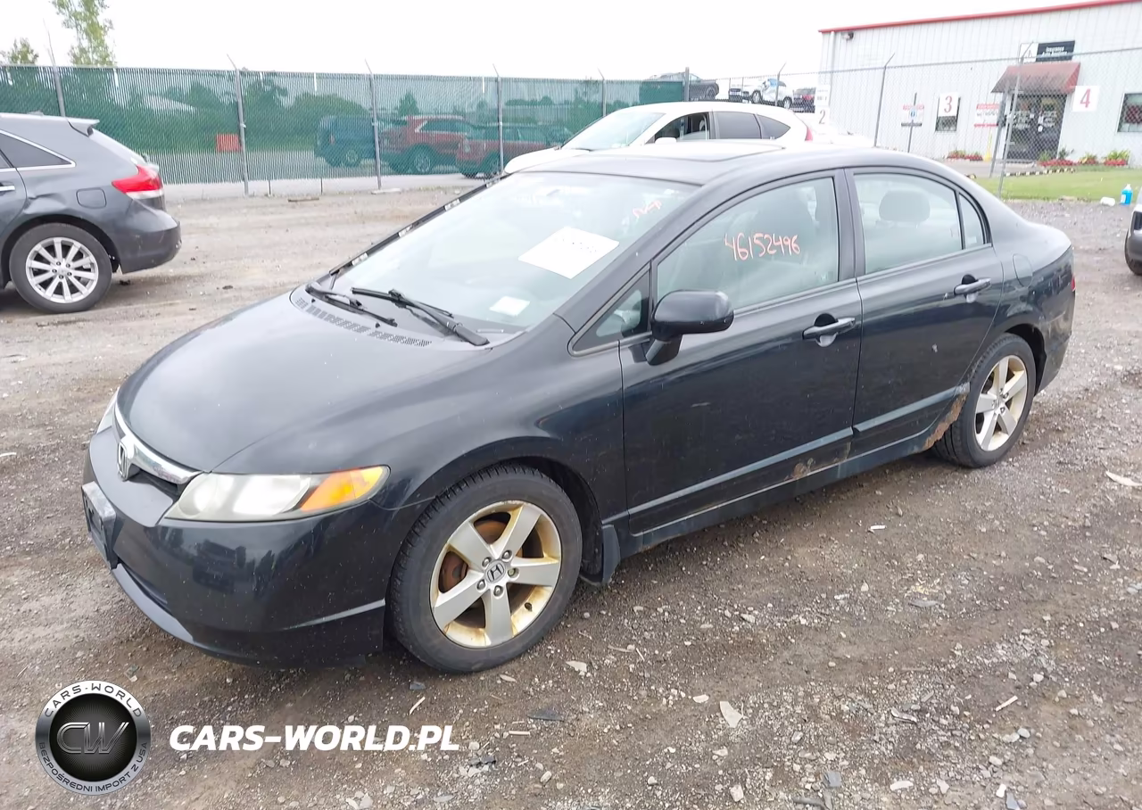 2008 Honda Civic Ex VIN:2HGFA16808H357522 - 2
