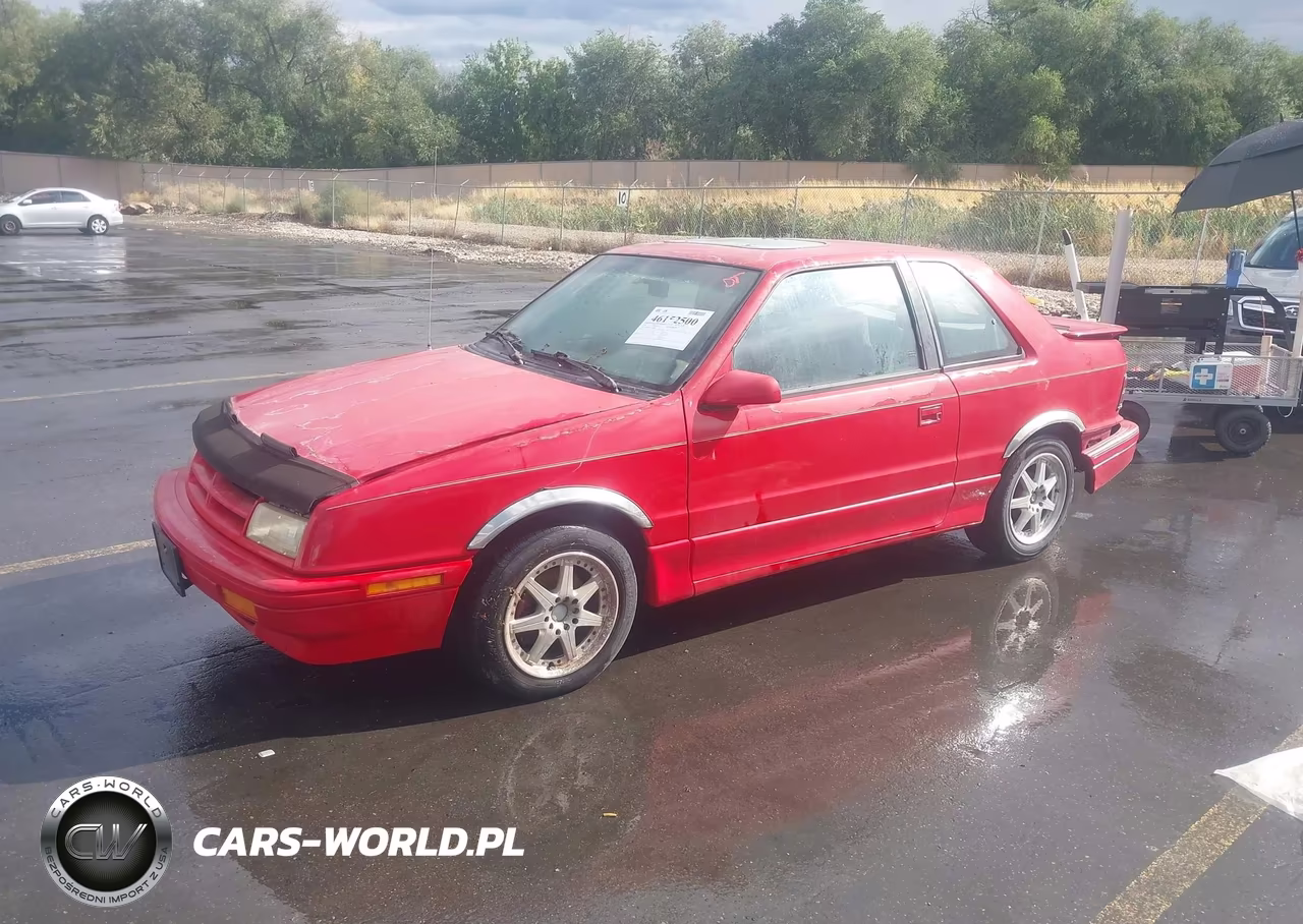 1993 Plymouth Sundance Duster VIN:3P3XP6436PT573063 - 2
