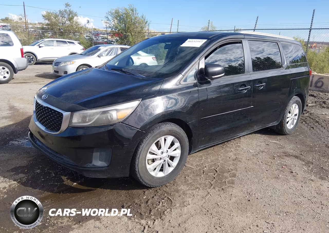 2016 Kia Sedona Lx VIN:KNDMB5C14G6088507 - 2