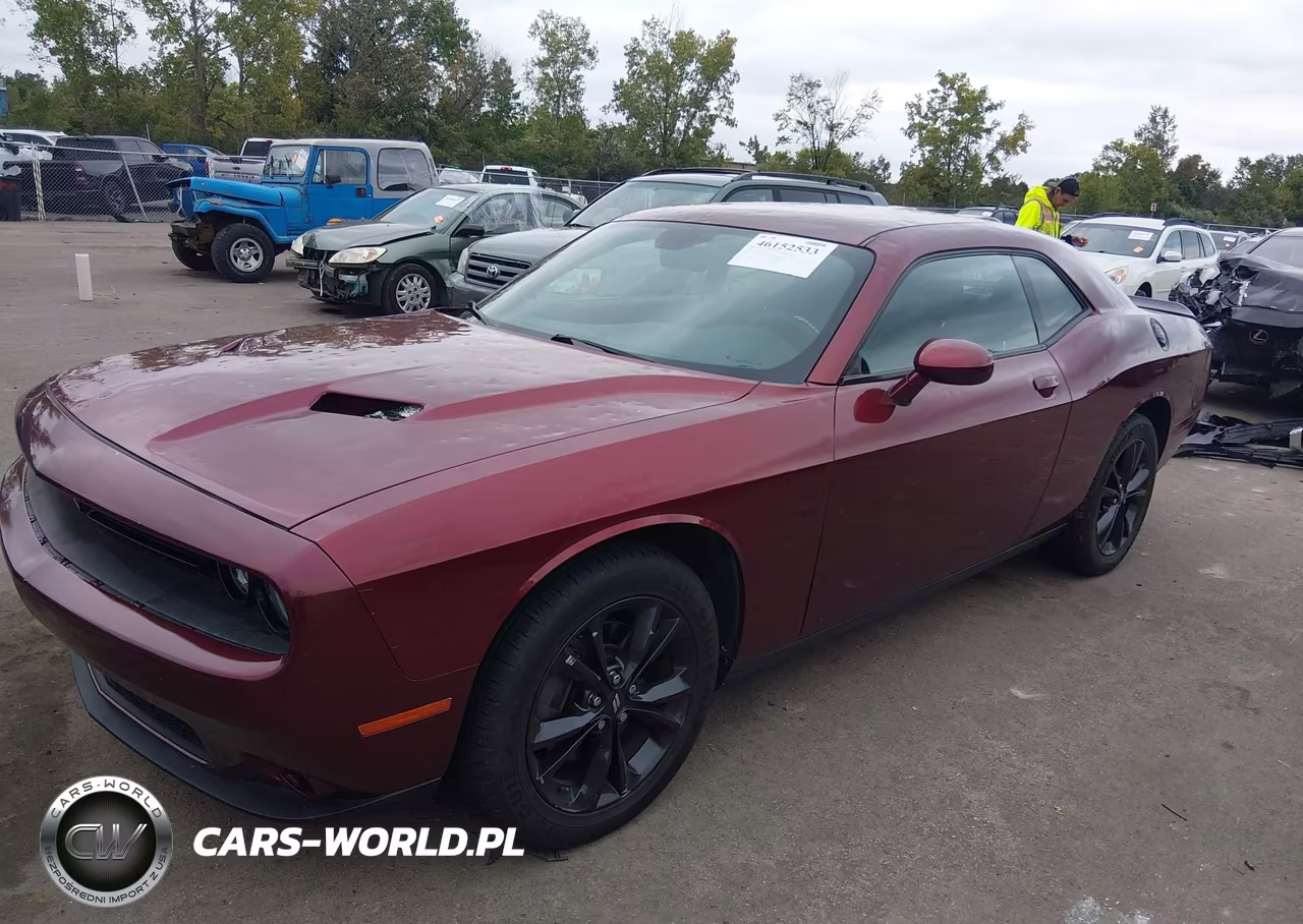 2020 Dodge Challenger Sxt Awd VIN:2C3CDZGG3LH106326 - 2