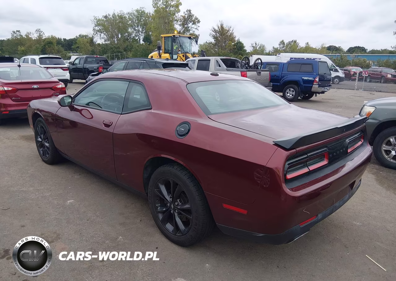 2020 Dodge Challenger Sxt Awd VIN:2C3CDZGG3LH106326 - 3