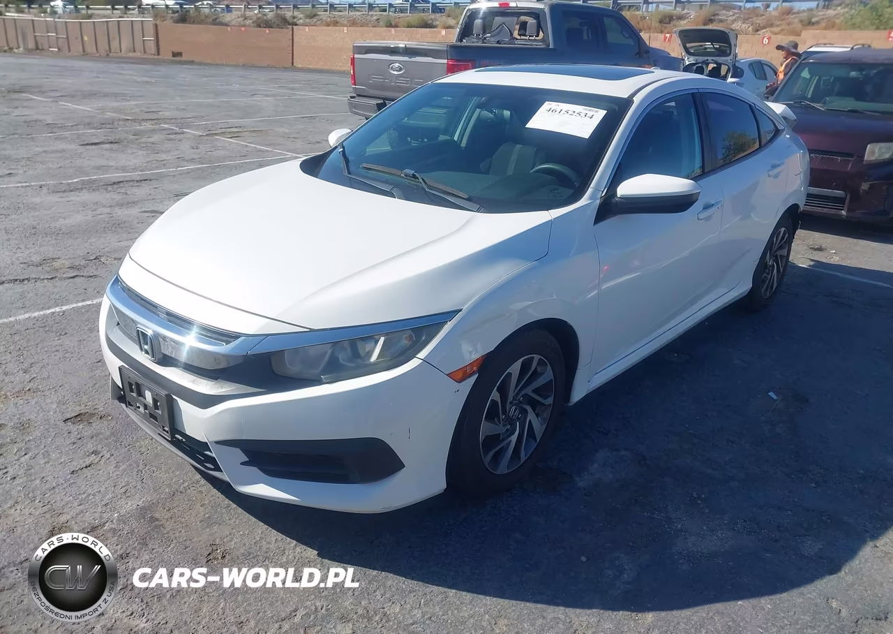 2017 Honda Civic Ex VIN:2HGFC2F72HH574495 - 2