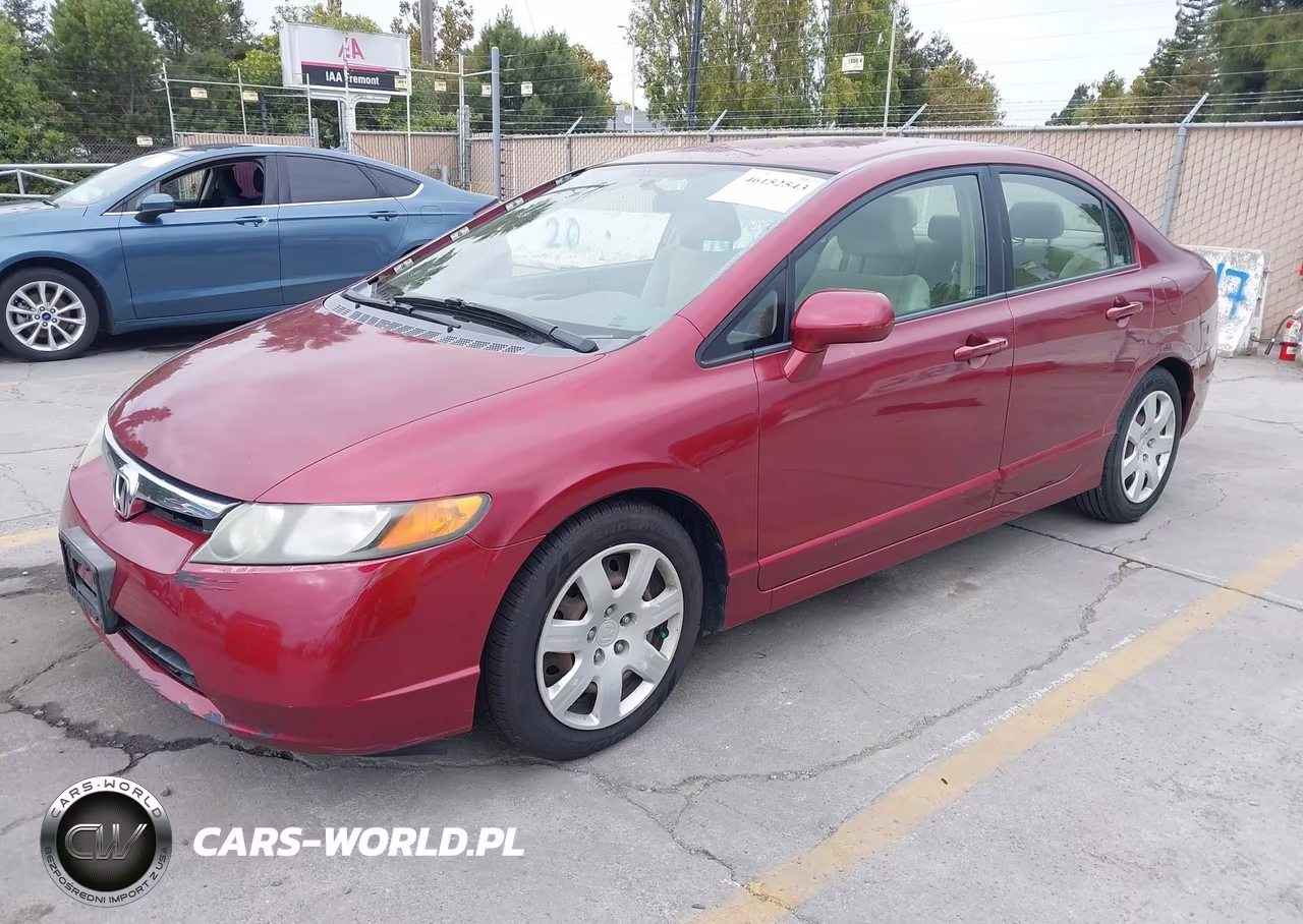 2007 Honda Civic Lx VIN:1HGFA16567L066952 - 2
