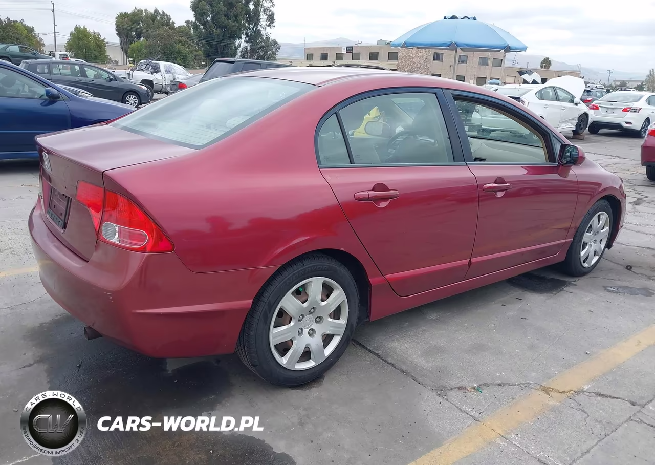 2007 Honda Civic Lx VIN:1HGFA16567L066952 - 4