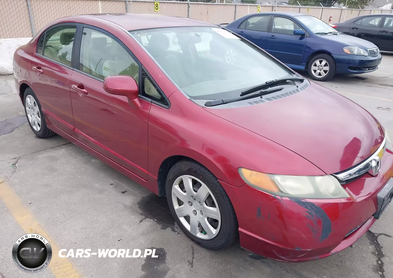 2007 Honda Civic Lx VIN:1HGFA16567L066952 - 6