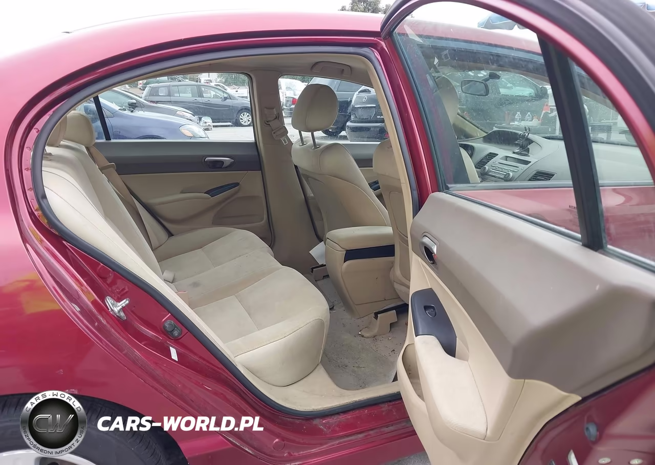 2007 Honda Civic Lx VIN:1HGFA16567L066952 - 8