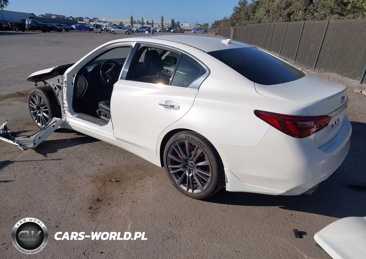 2019 Infiniti Q50 3.0T Red Sport 400 VIN:JN1FV7AP5KM760391 - 3