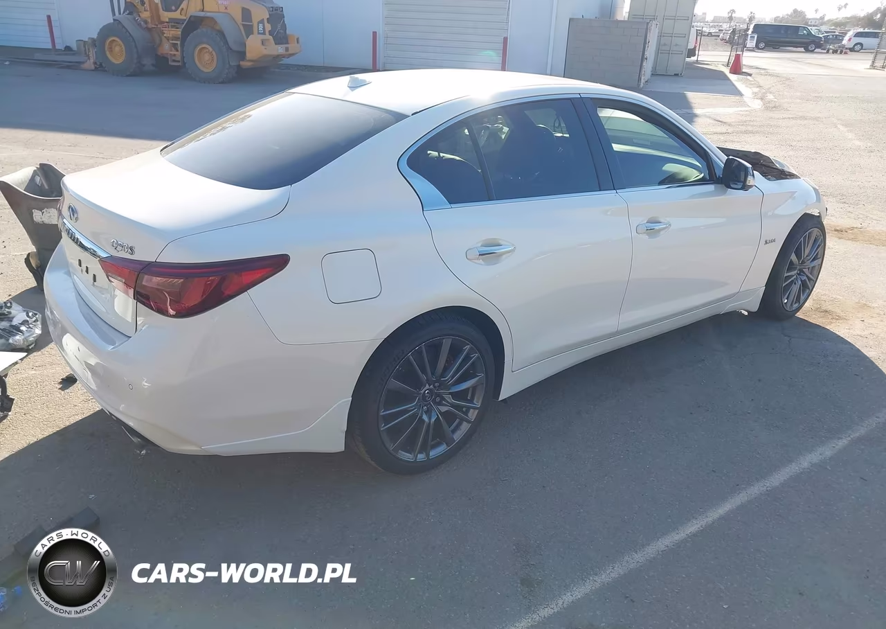 2019 Infiniti Q50 3.0T Red Sport 400 VIN:JN1FV7AP5KM760391 - 4