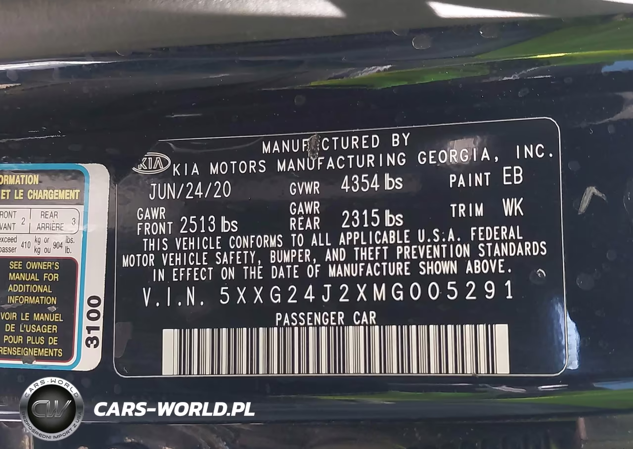 2021 Kia K5 Lx VIN:5XXG24J2XMG005291 - 9