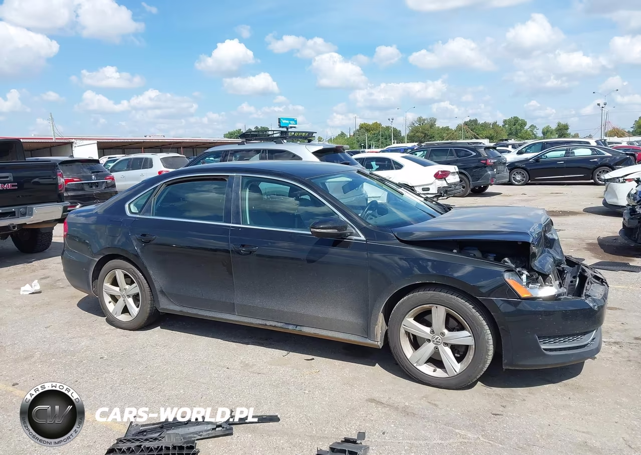 2012 Volkswagen Passat 2.5L Se VIN:1VWBP7A30CC028225 - 13