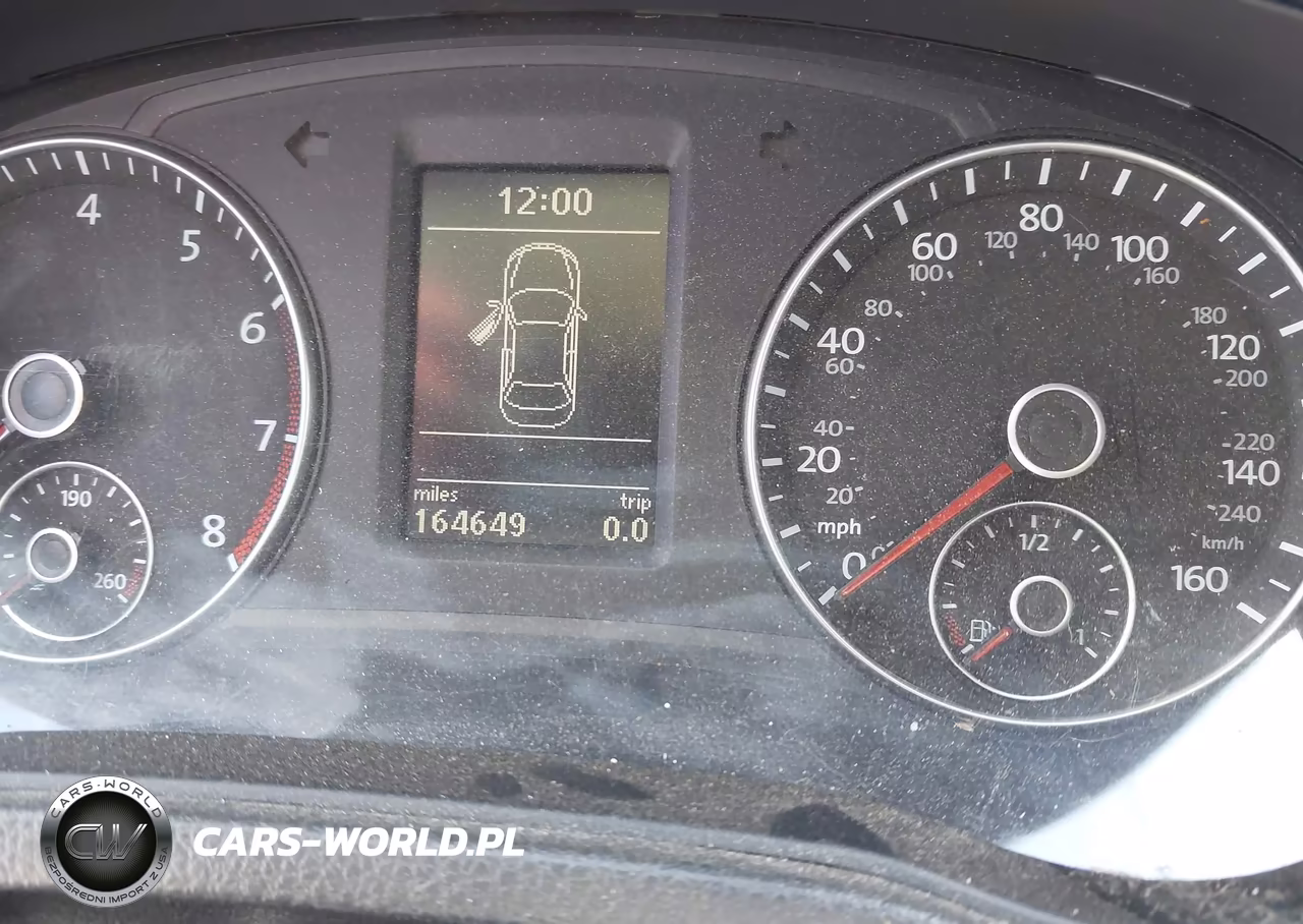 2012 Volkswagen Passat 2.5L Se VIN:1VWBP7A30CC028225 - 15
