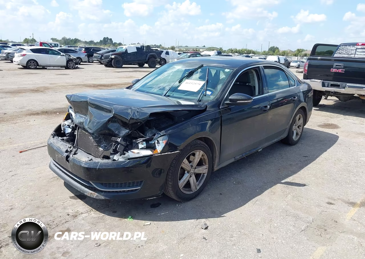2012 Volkswagen Passat 2.5L Se VIN:1VWBP7A30CC028225 - 2