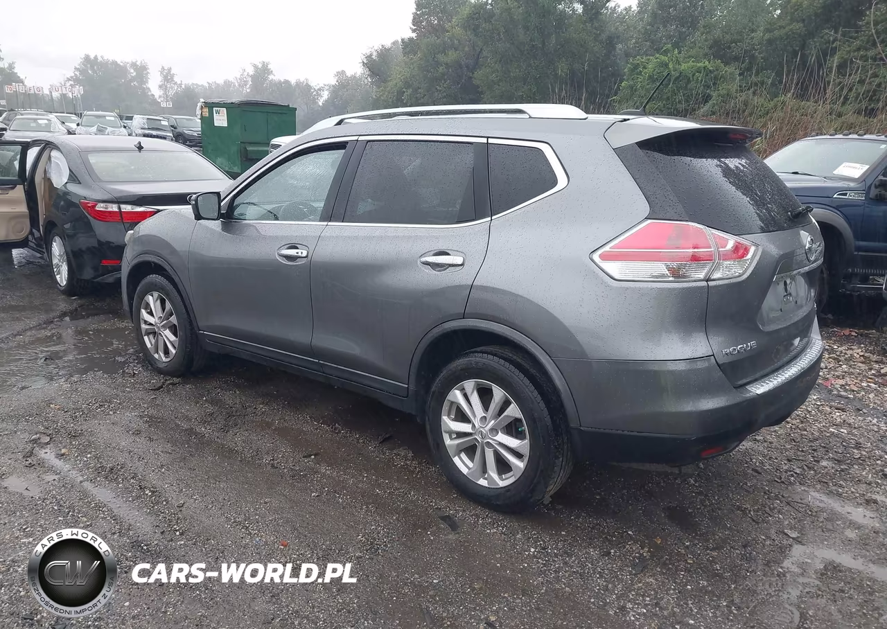 2016 Nissan Rogue Sv VIN:KNMAT2MV1GP662720 - 3