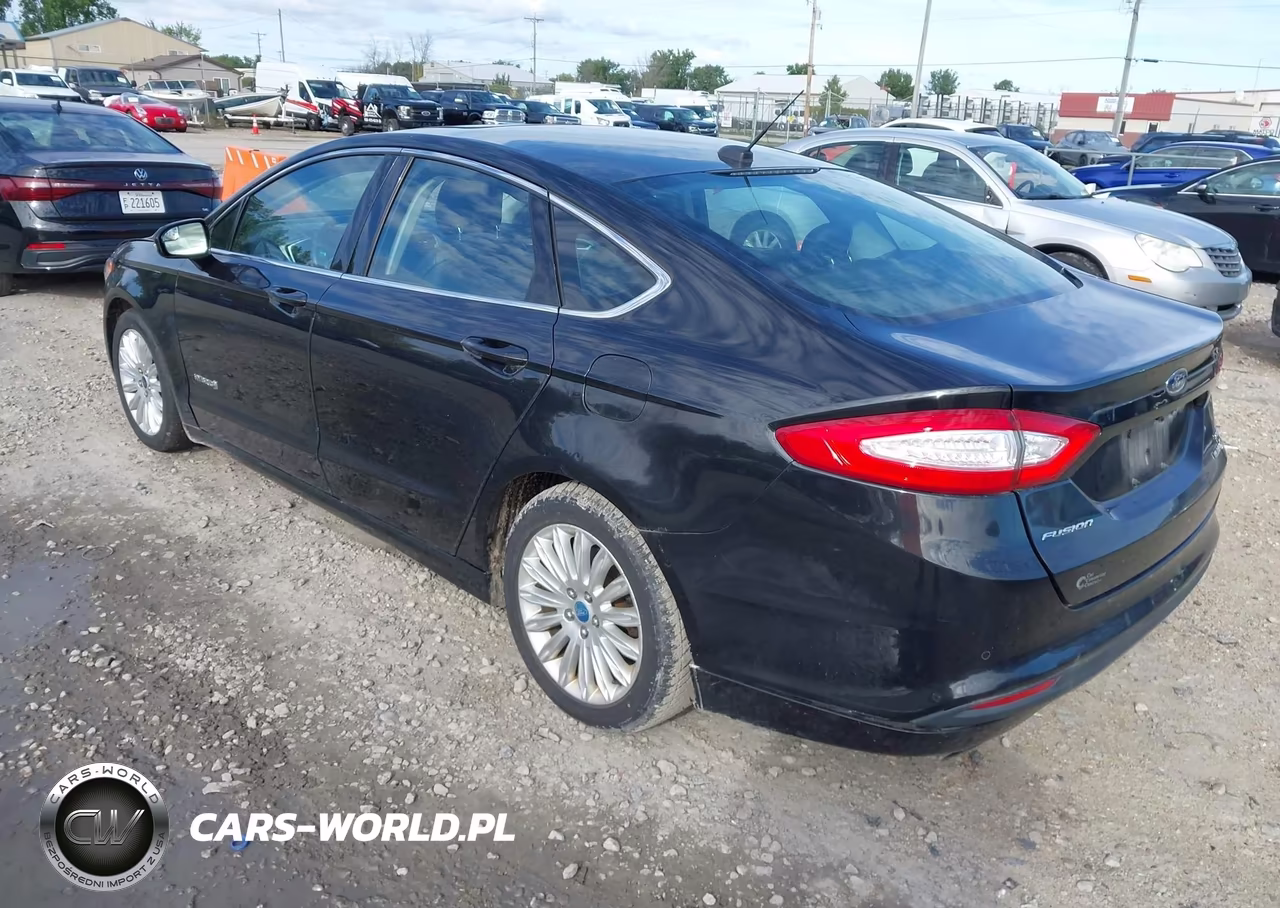 2013 Ford Fusion Hybrid Se VIN:3FA6P0LU6DR147228 - 3