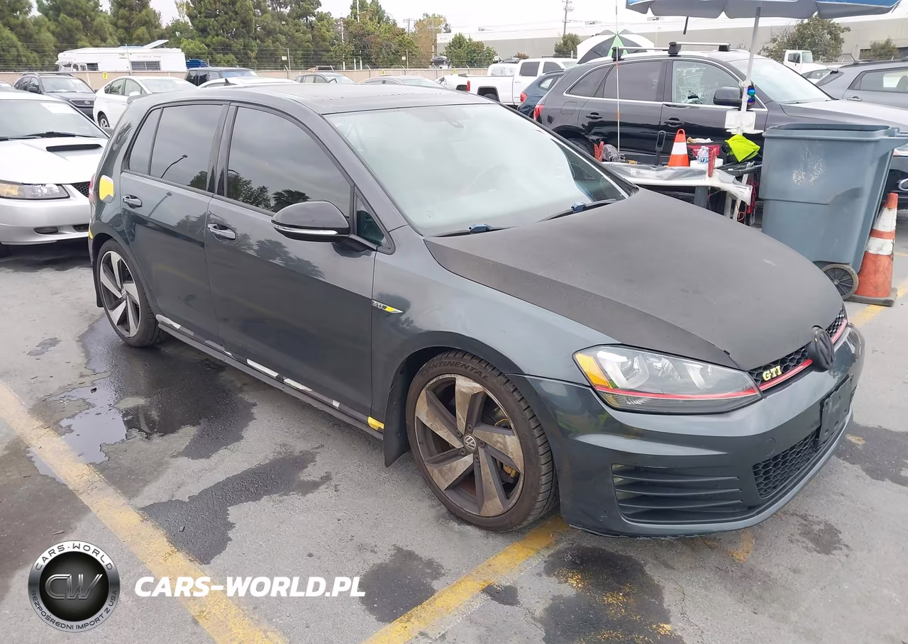 2015 Volkswagen Golf Gti 2.0T Autobahn W-Performance Package 4-Door VIN:3VW447AU7FM098298 - 1