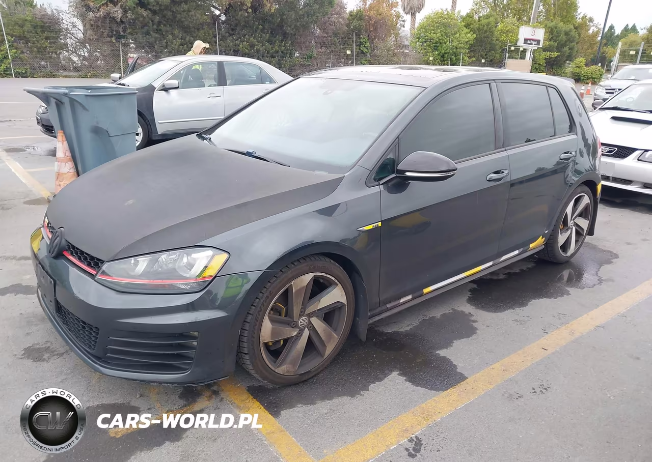 2015 Volkswagen Golf Gti 2.0T Autobahn W-Performance Package 4-Door VIN:3VW447AU7FM098298 - 2