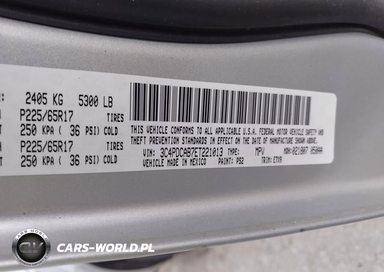 2014 Dodge Journey Se VIN:3C4PDCAB7ET221013 - 9