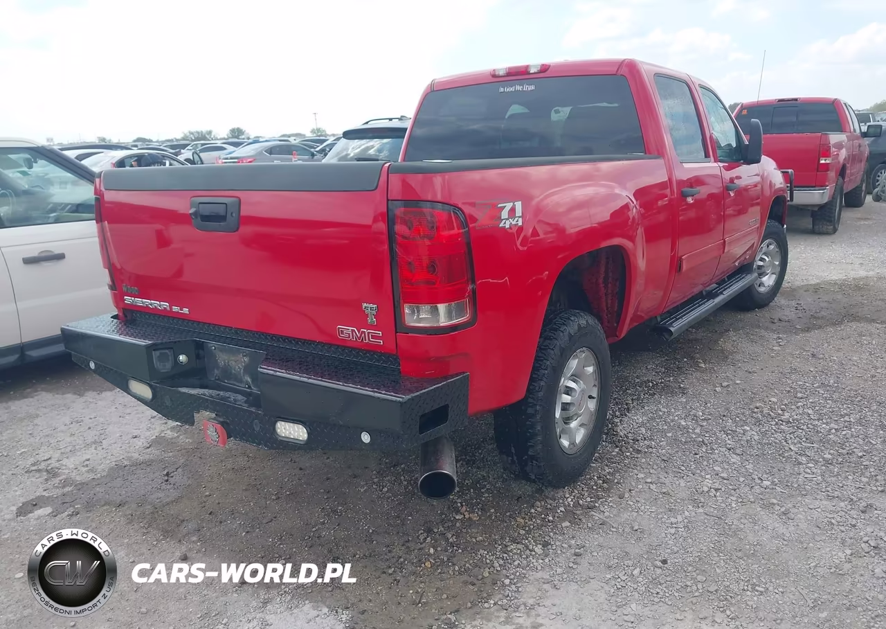 2010 GMC Sierra 2500Hd Sle VIN:1GT4K0BG7AF148098 - 4