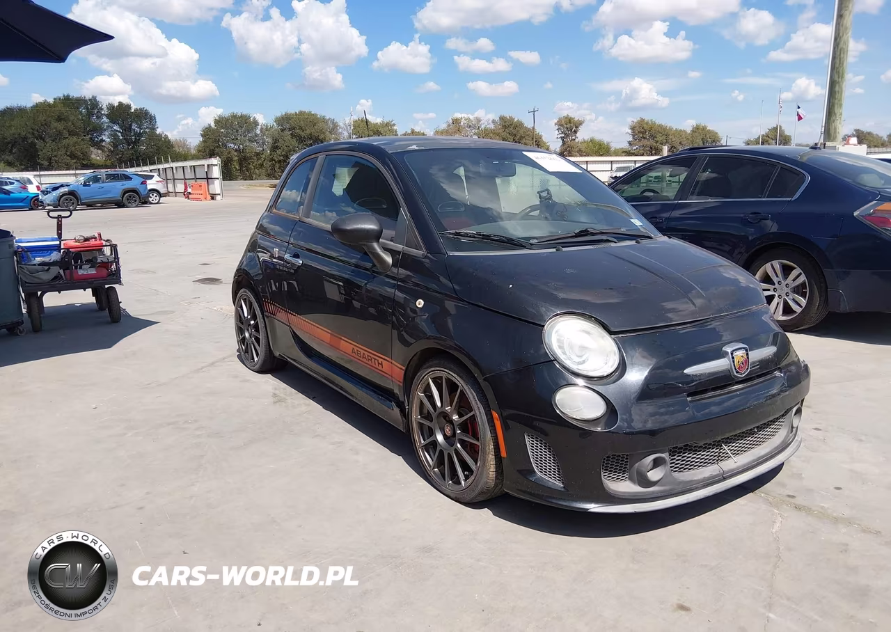 2012 Fiat 500 Abarth VIN:3C3CFFFH1CT292412 - 1
