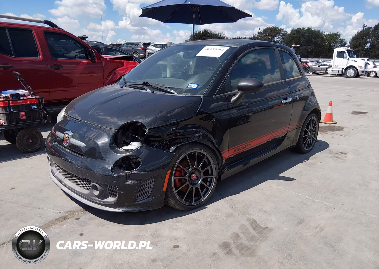 2012 Fiat 500 Abarth VIN:3C3CFFFH1CT292412 - 2