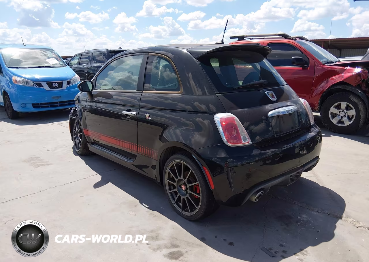2012 Fiat 500 Abarth VIN:3C3CFFFH1CT292412 - 3
