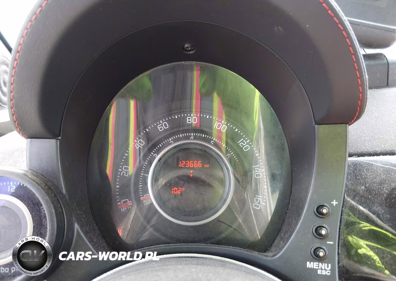 2012 Fiat 500 Abarth VIN:3C3CFFFH1CT292412 - 7